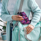 Cerbonny Freezable Lunch Cooler for Work, School, Travel - Leak-proof Insulated Bag for Kids/Adults, Fits Yogurt (Purple Heart)