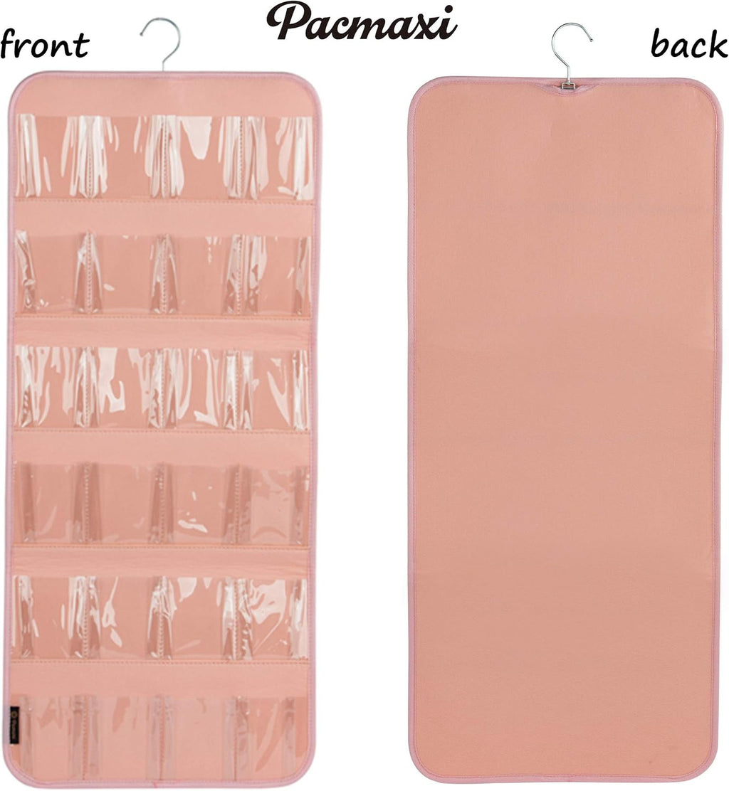PACMAXI Over The Door Shoes Organizer for 12 Pairs of Baby Shoes Boys Girl | Hanging Baby Sole Shoe Organizer with Hanger Wall Hanging Toddler Holder(Felt Material-Pink)