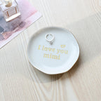 HOME SMILE Mimi Gifts for Grandma Mother's Day-I love You Mimi Ring Dish-Mimi Gifts for Grandma Nana Birthday Christmas Valentine's,Gifts for Mimi from Grandkids Grandchildren