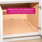 HOLDN’ STORAGE Heavy-Duty Premium Collection Pull Out Cabinet Organizer, Cabinet Drawer Slide Outs, Lifetime Limited Warranty - Basket Size 24" W x 21" D x 5" H, Anti-Rust Chrome Finish