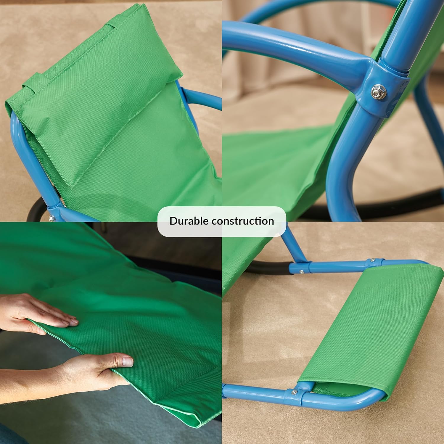 ODOXIA Kids Sensory Rocking Chair | Sensory Floor Rocker | Special Needs Chair for Child | Calm Down Autism Equipment, Ages Toddler, Teeter, Totter
