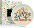 JoycuFF Godmother Proposal Gift Gifts Jewelry Dish, Easter Birthday Will You Be My Godmother Gifts for Godmom Ceramic Trinket Jewelry Dish Christmas Unique Present for Women