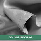 Split King Sheets by Pure Bamboo, Genuine 100% Organic Viscose Derived from Bamboo Bed Sheet Set, Soft & Cooling, Double Stitching *Not for Split Top (Split King, Stone Grey)