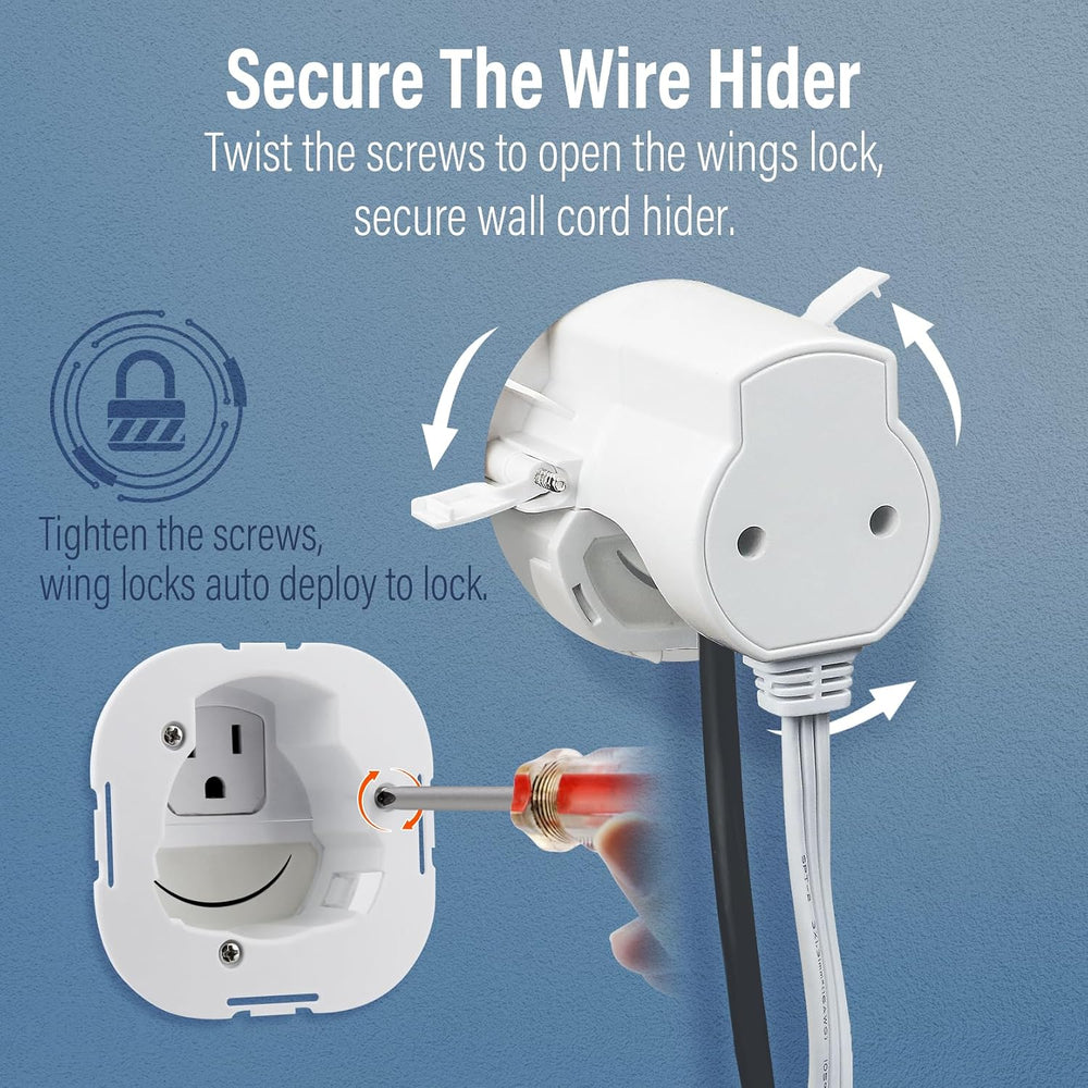 in-Wall Cable Management Kit, TV Cord Hider for Wall Mounted TV, Hide TV Cord...