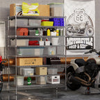 21" Deep x 54" Wide x 74" Height Wire Shelving Kit | 8-Tier | NSF Commercial Storage Rack Unit