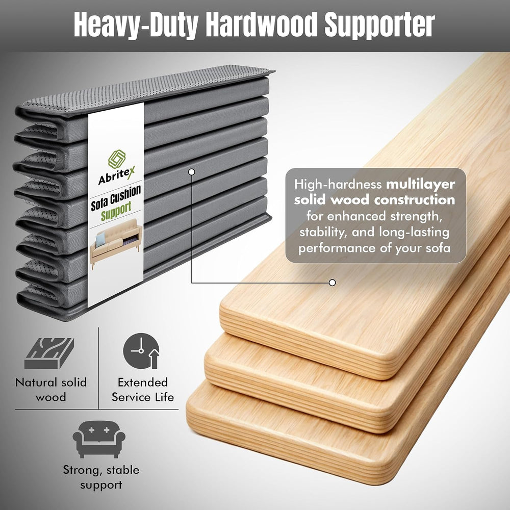 Heavy Duty Couch Cushion Support Board for Sagging Sofas, Foldable Plywood Un...