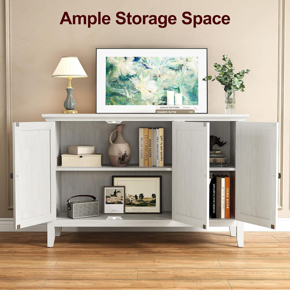 RoyalCraft Buffet Cabinet with Storage, Mid Century Modern Sideboard with 3 D...