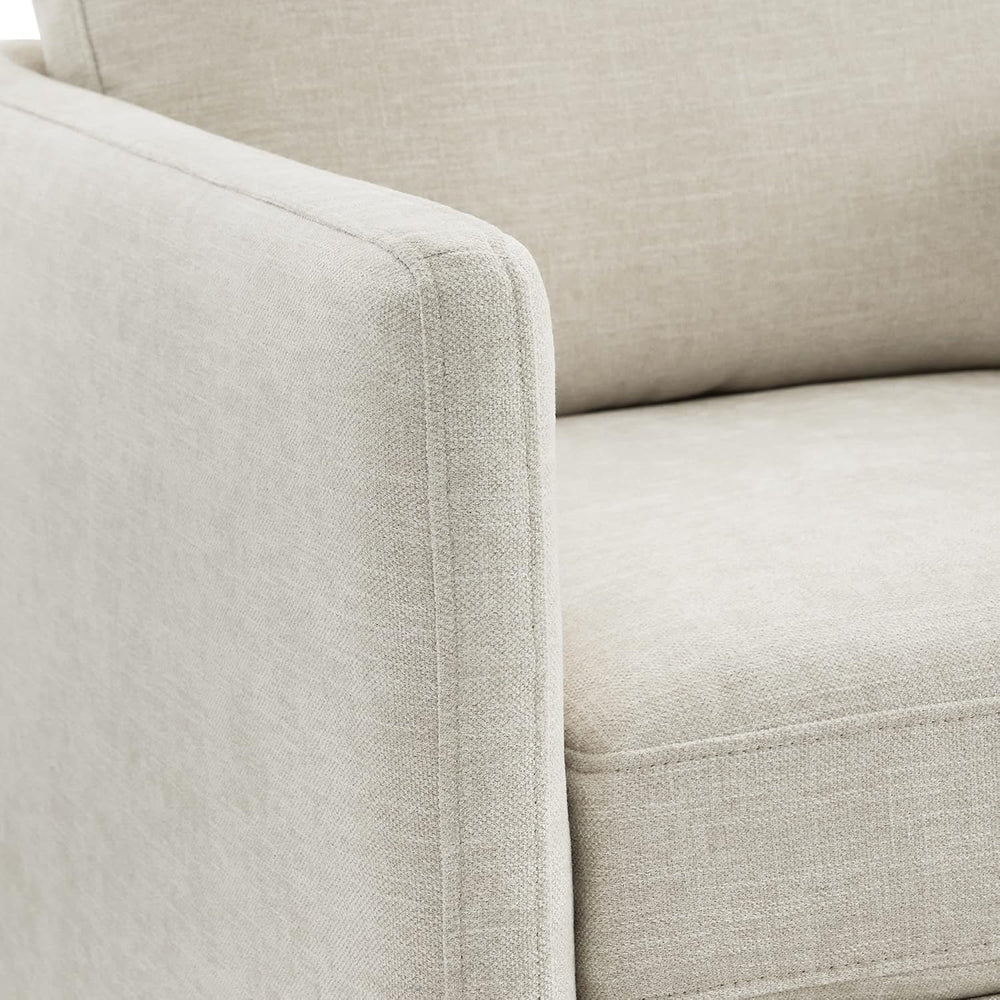 CHITA Swivel Accent Chair, FSC Certified Wood Frame, Fully Assembled, Linen |...