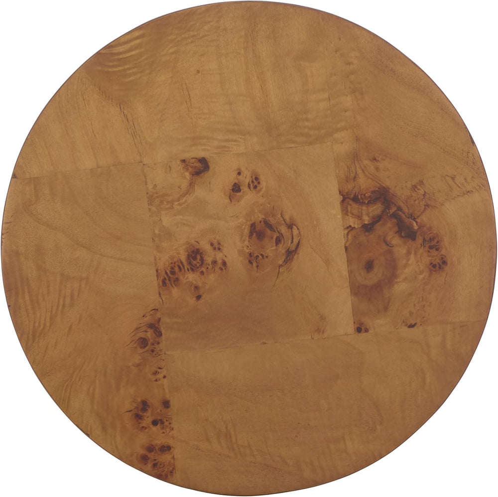 SAFAVIEH Home Collection - Siya Natural Brown Accent Table, Round Drum Side T...