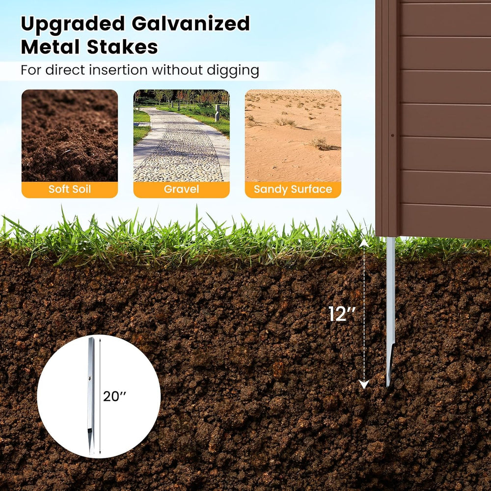 GIANTEX 48''H x 48''W Air Conditioner Fence Privacy Screen 4 ...
