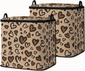 Large Comforter Storage Bag with Zipper,Closet Organizer for Clothes/Blankets/Quilts/Pillows,Fabric Storage Bags with Portable Handles 95L(2-Pack)