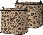 Large Comforter Storage Bag with Zipper,Closet Organizer for Clothes/Blankets/Quilts/Pillows,Fabric Storage Bags with Portable Handles 95L(2-Pack)