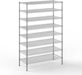 21" Deep x 48" Wide x 74" Height Wire Shelving Kit | 8-Tier | NSF Commercial Storage Rack Unit