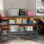 14" Deep x 54" Wide x 34" Height Wire Shelving Kit | 3-Tier | NSF Commercial Storage Rack Unit