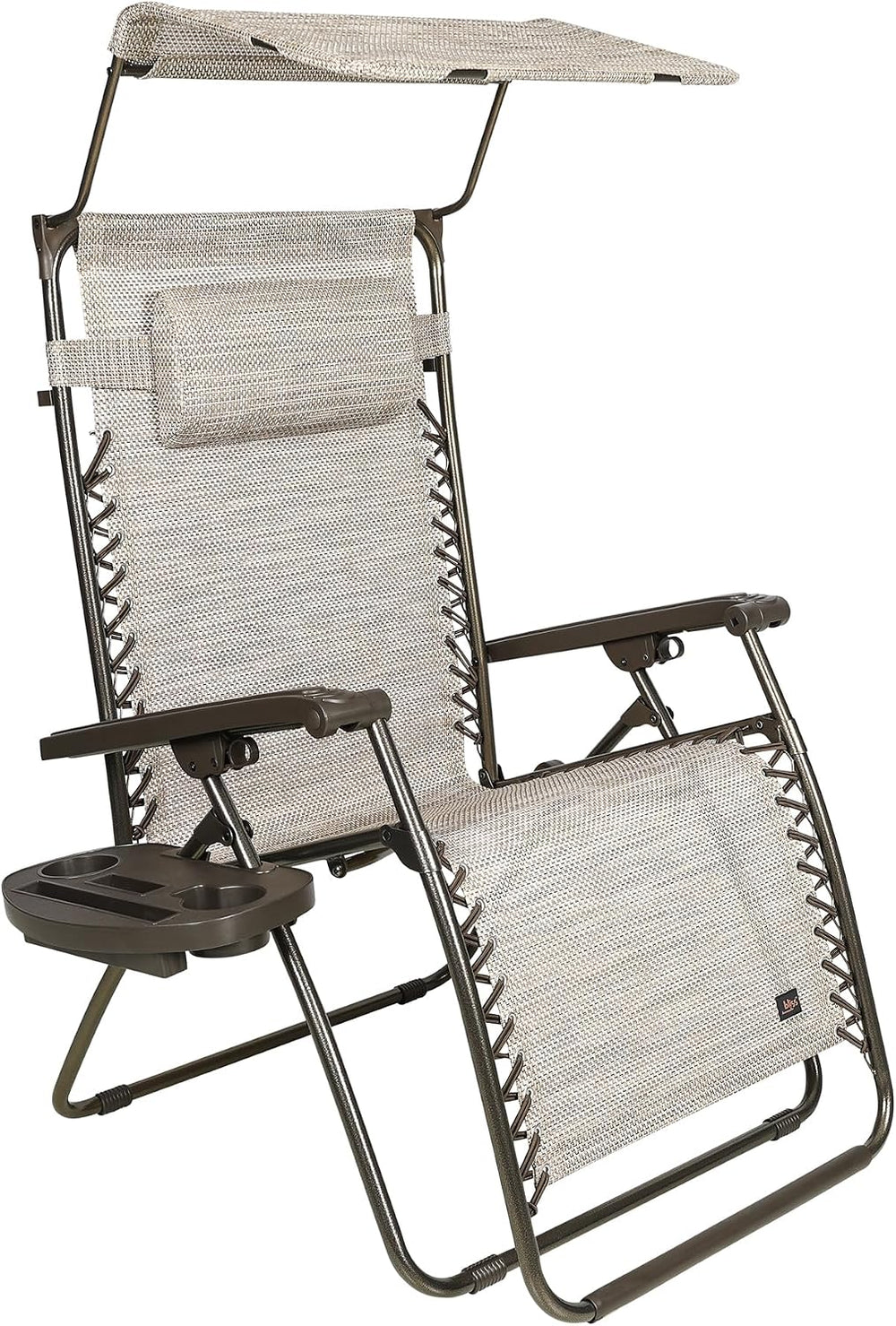 Bliss Hammocks 2 Pack 30" Wide XL Zero Gravity Outdoor Lounge Chair, Adj...