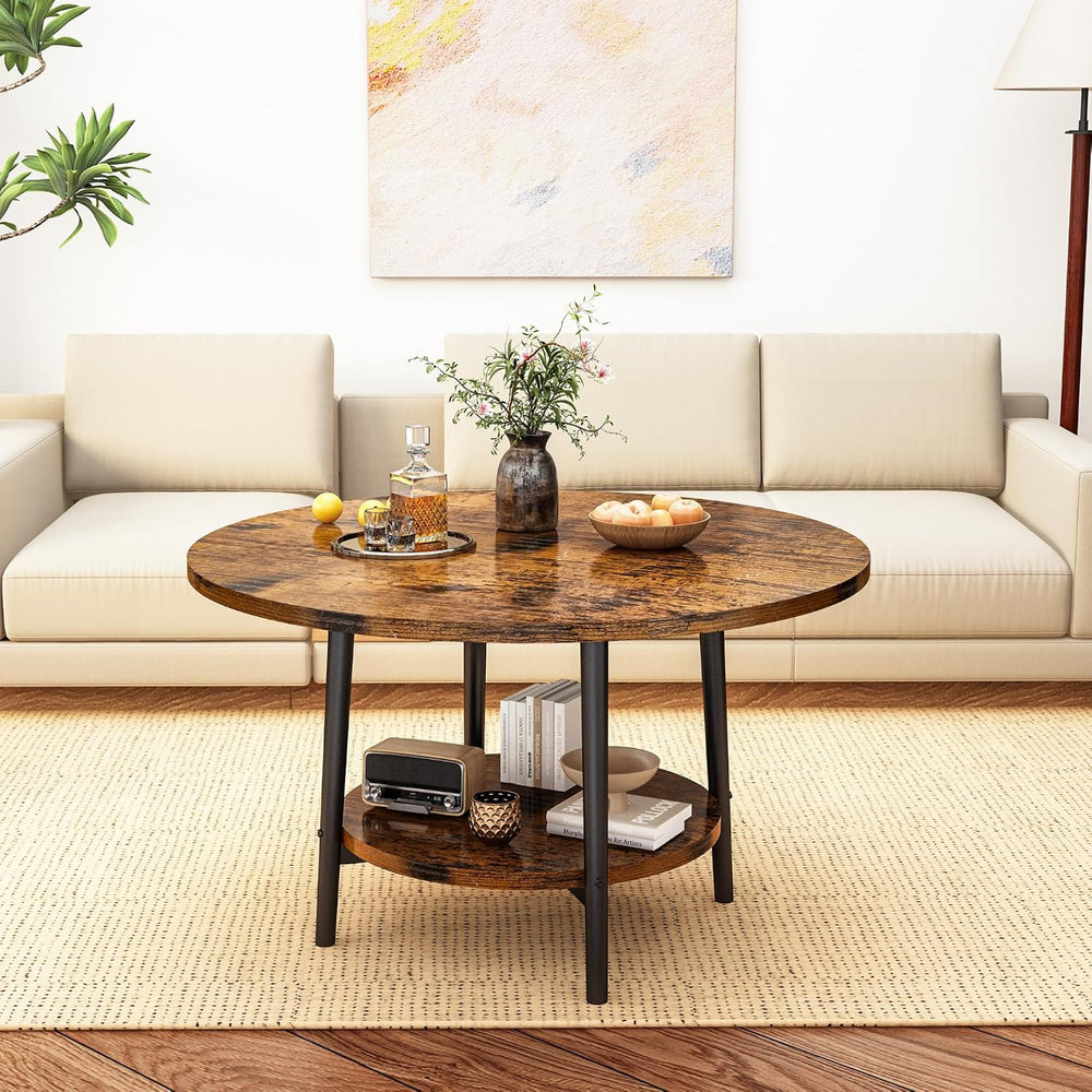 AWQM Coffee Table, Coffee Table Set of 3, Coffee Tables for Living Room | Rou...