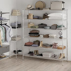 24" Deep x 72" Wide x 86" Height Wire Shelving Kit | 6-Tier | NSF Commercial Storage Rack Unit