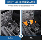 Gear Shift Center Console Front Tray Organizer Compatible with INEOS Grenadier 2020-2024, Center Console Organizer Insert Tray Accessories (Orange)