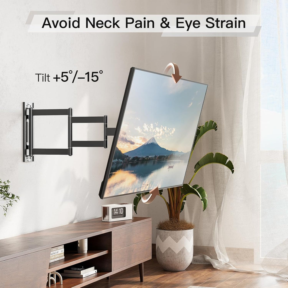 ELIVED Long Arm TV Wall Mount for 26-65" TVs, Max VESA 400x400, 77 Lbs L...