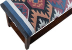 LR Home Red Handmade Upholstered Bench for Bedroom End of Bed | Accent Bench for Entryway, Foyer, Living Room, Mudroom, Hallway or Seating | Long Rectangle Storage Bench | 40" W x 16" D x 18" H