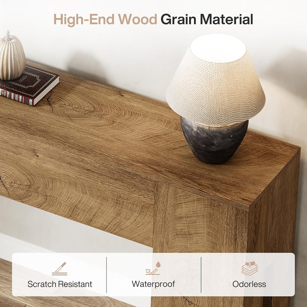 Tribesigns 71-Inch Long Console Table for Entryway, Farmhouse Sofa Console | ...