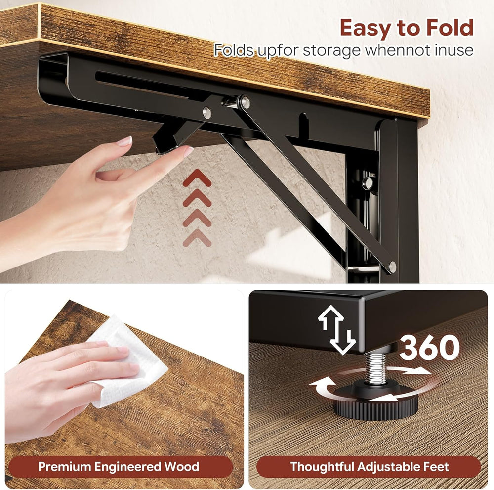 Simple Trending Folding Side Table, C Shaped End Table, TV Tray Couch Table f...