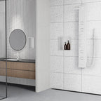 Achelous Stainless Steel Insert Shower Niche 12" X 6" NO Tile Needed, Bathroom Wall Niche Recessed Shower Shelf Organizer, Wall-inserted Niche Recessed Shower Caddy, Matte White