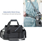 Cleaning Caddy for Cleaning Suppliers Organizer with Pockets for House Cleaning Essentials, Cleaning Organizer, Wearable Cleaing Bag Tote, Storage Caddy for Housekeeping