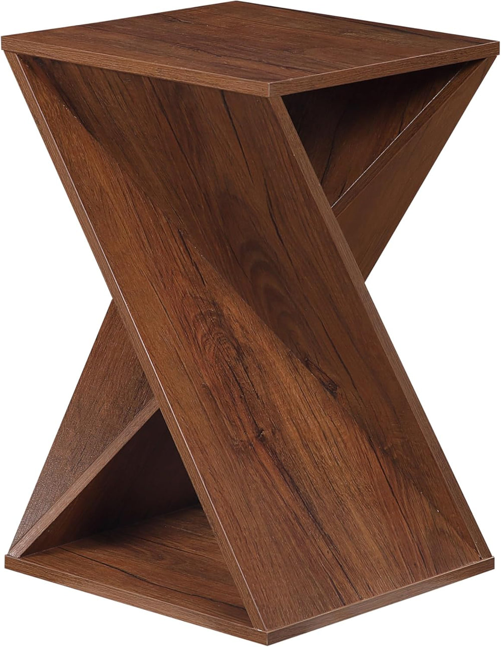 Modern One-of-a-Kind Twisted End Table, Farmhouse Side Table, Farmhouse, Livi...