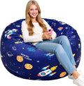 Lukeight Bean Bag Chair for Teens and Adults, Memory Foam Filled Floor Lounger, Washable Velvet Cover with Inner Liner, Beanbag Chair with Filling for Gaming and Reading, XX-Large 36" D x 20" H