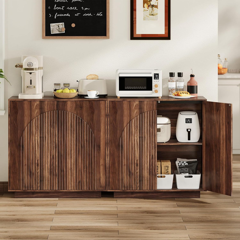 CHOEZON Buffet Cabinet, Sideboard Buffet Cabinet with Storage, Coffee Bar Cab...