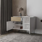 Pantry Sideboard with Hairpin Legs, Storage Cabinet for Kitchen Dining Living Room,for Kitchen Home
