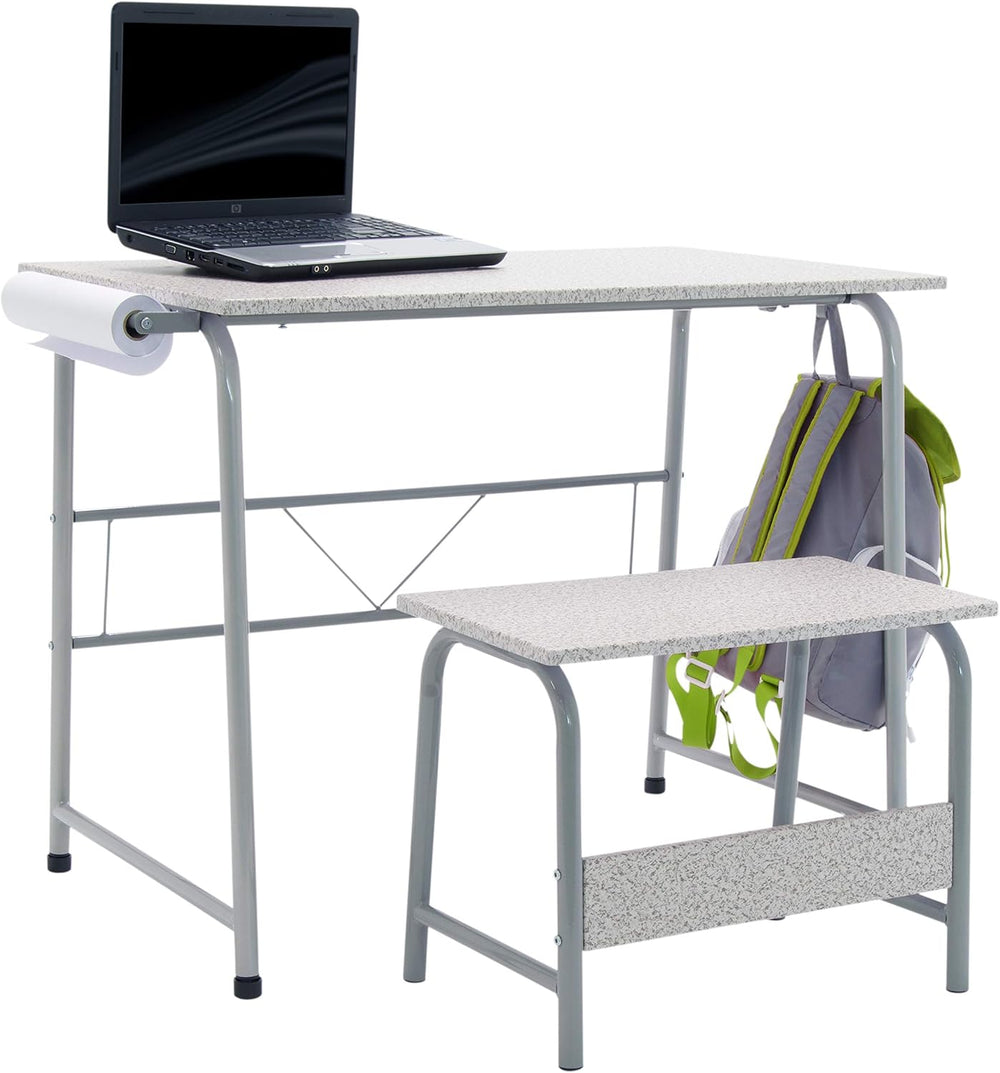 SD Studio Designs Project Center, 55128 Craft Table Play Desk with Bench, Gre...
