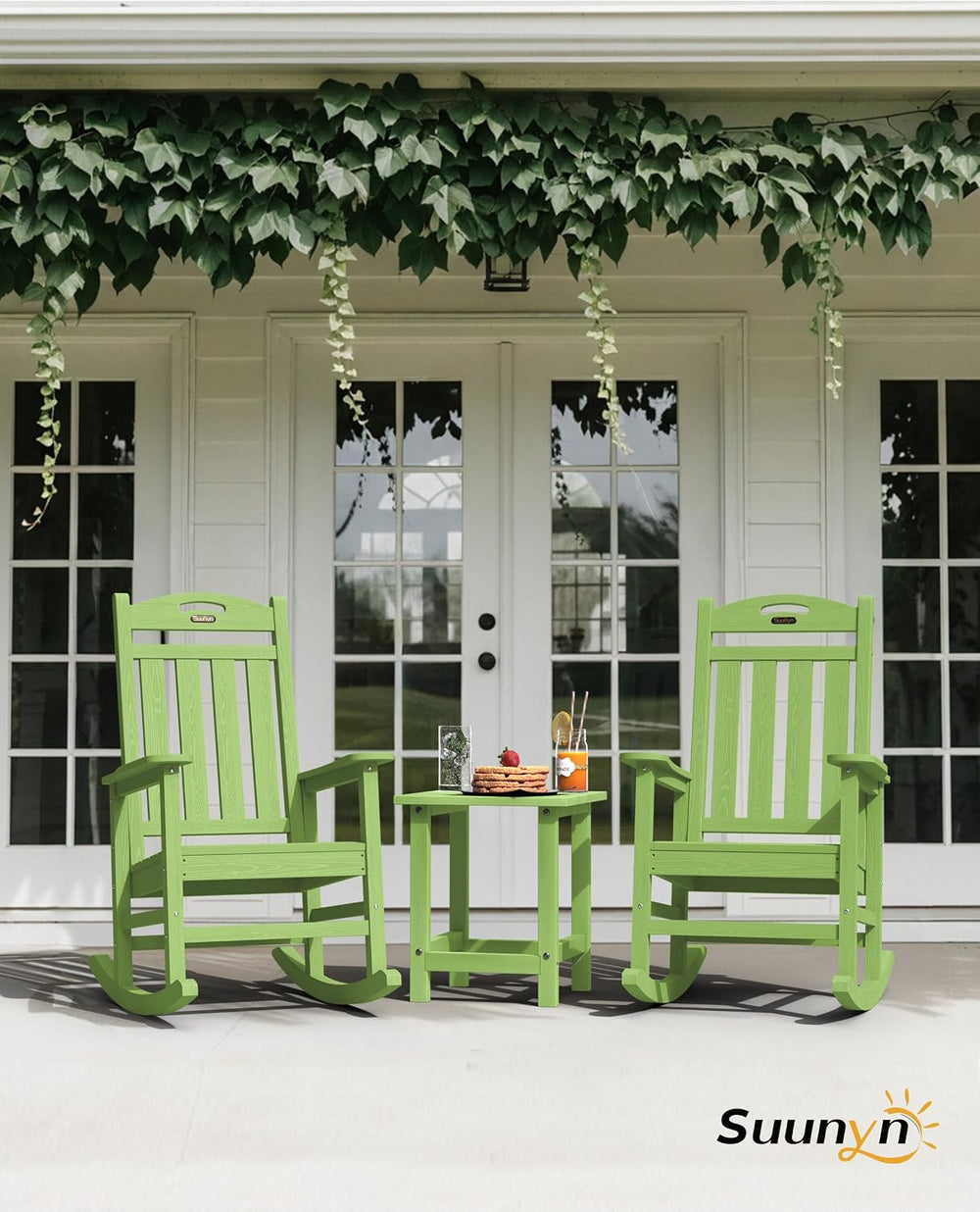 Rocking Chairs Outdoor, Oversized Patio Rocking Chair, All Weather Resistant ...