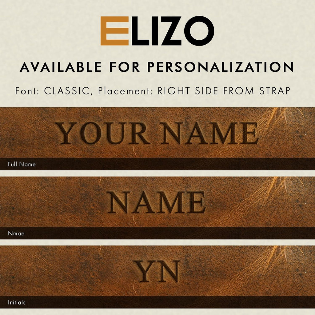 Personalized Premium Full Grain Leather Chef Knife Roll, 17L x 14W Inches Knife Storage Travel Case, Professional Custom Monogram Embossed Chef Knife Case - Holds 4 Chef Knives