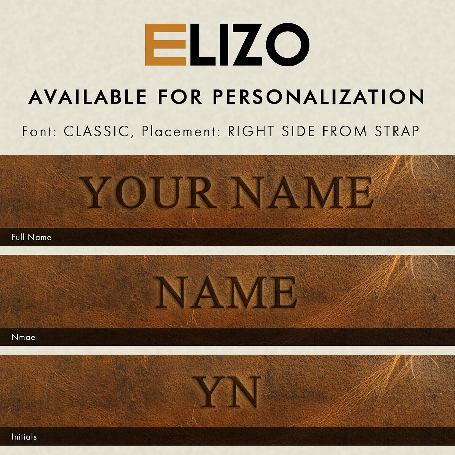 Personalized Premium Full Grain Leather Chef Knife Roll, 17L x 14W Inches Knife Storage Travel Case, Professional Custom Monogram Embossed Chef Knife Case - Holds 4 Chef Knives