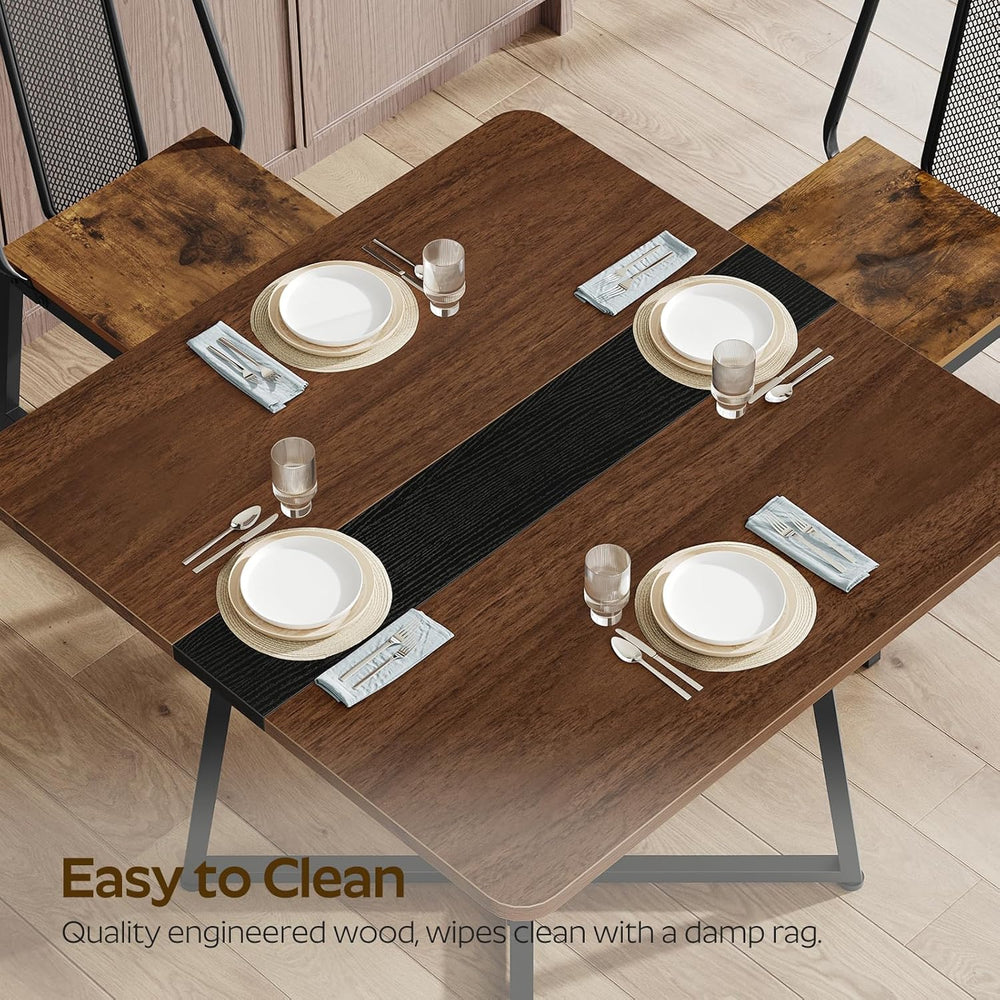 YATINEY Dining Table, 29.5'' Kitchen Table, Dining Room Table with Wi...