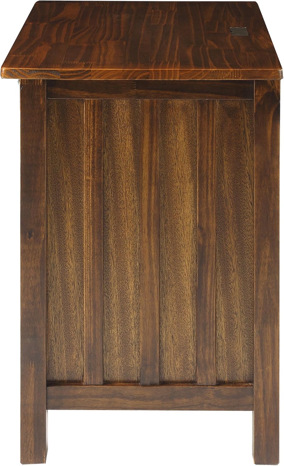 Casual Home Vanderbilt Nightstand with USB Ports-Warm Brown