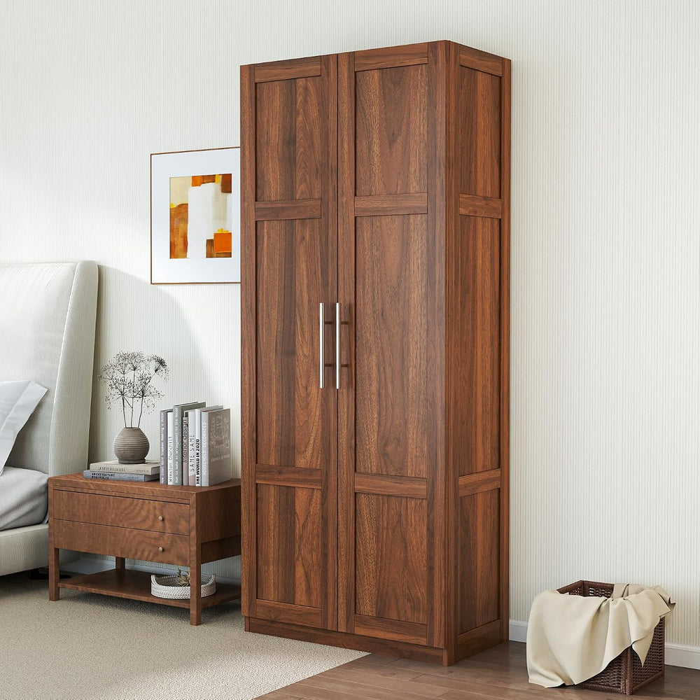 71'' H Kitchen Pantry Cabinet, Farmhouse Kitchen Storage Cabinet with...