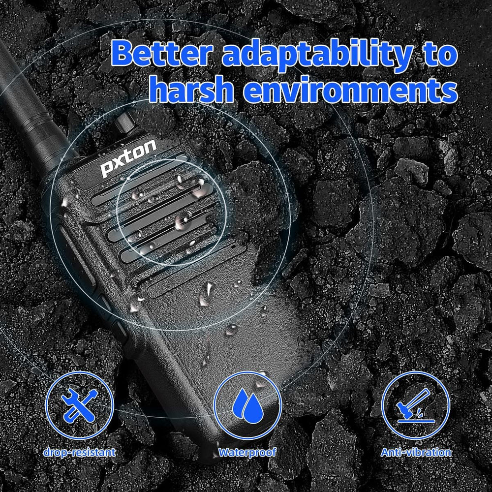 999S walkie talkies for Adults Long Range with Headphones（2 Pack）