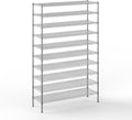 18" Deep x 54" Wide x 86" Height Wire Shelving Kit | 10-Tier | NSF Commercial Storage Rack Unit