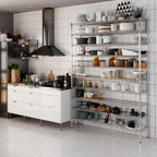 14" Deep x 60" Wide x 86" Height Wire Shelving Kit | 10-Tier | NSF Commercial Storage Rack Unit