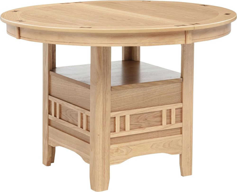 Coaster Home Furnishings - LAVON - Wood - Oval Extendable Dining Table with 1...
