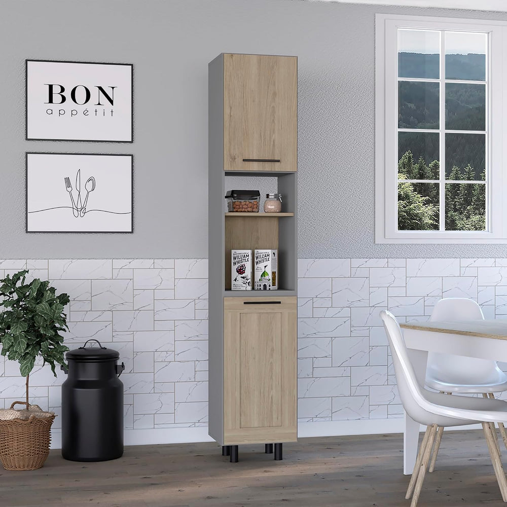 Kitchen Pantry Retrit, Kitchen, Light Pine