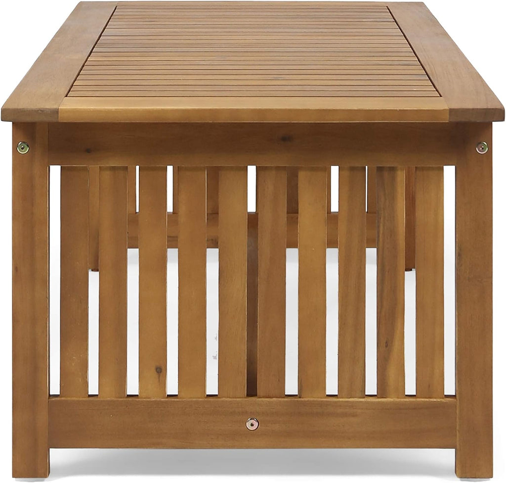 Christopher Knight Home Grace Outdoor Acacia Wood Coffee Table, Brown Patina Finish
