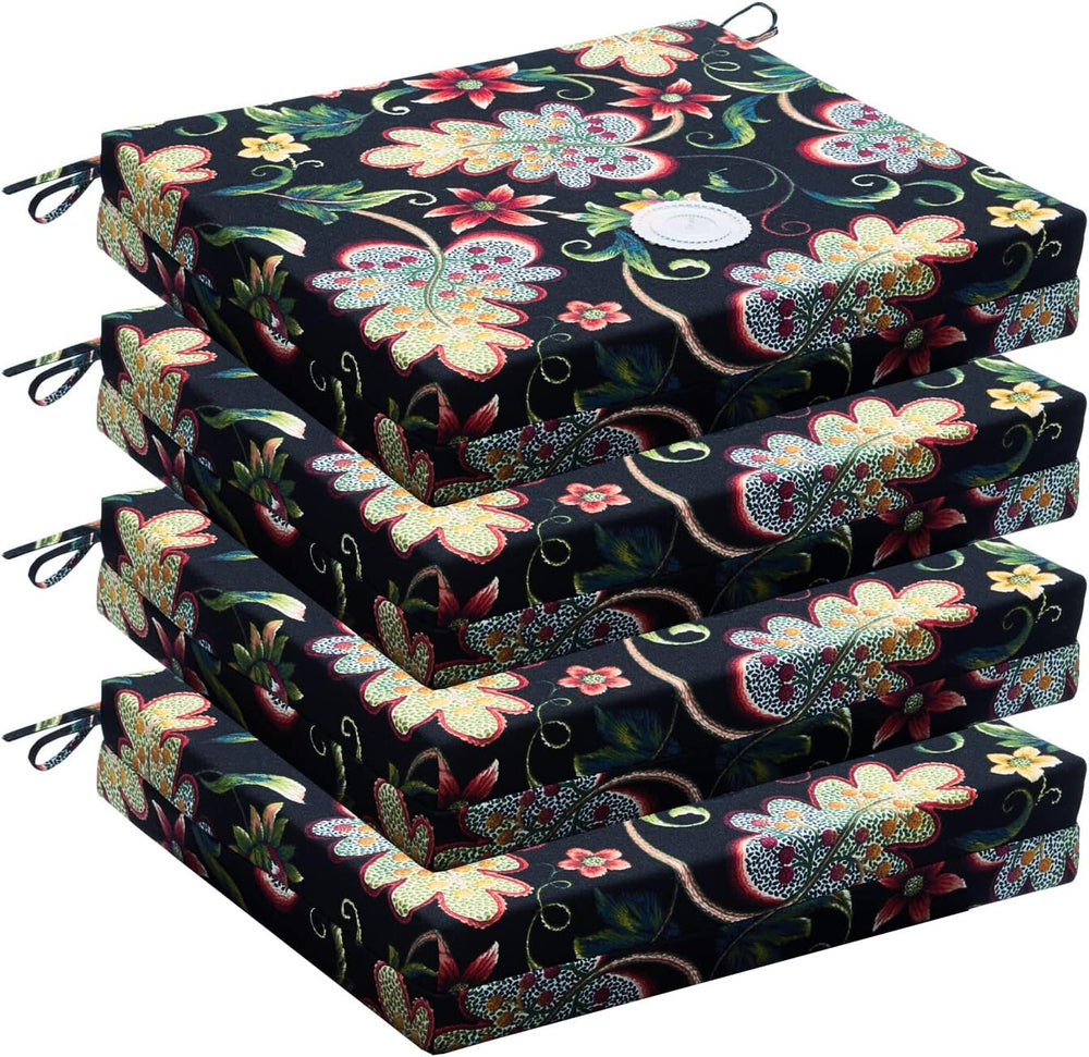 Wellsin Outdoor Chair Cushions for Patio Furniture - Outdoor Cushions for Cha...