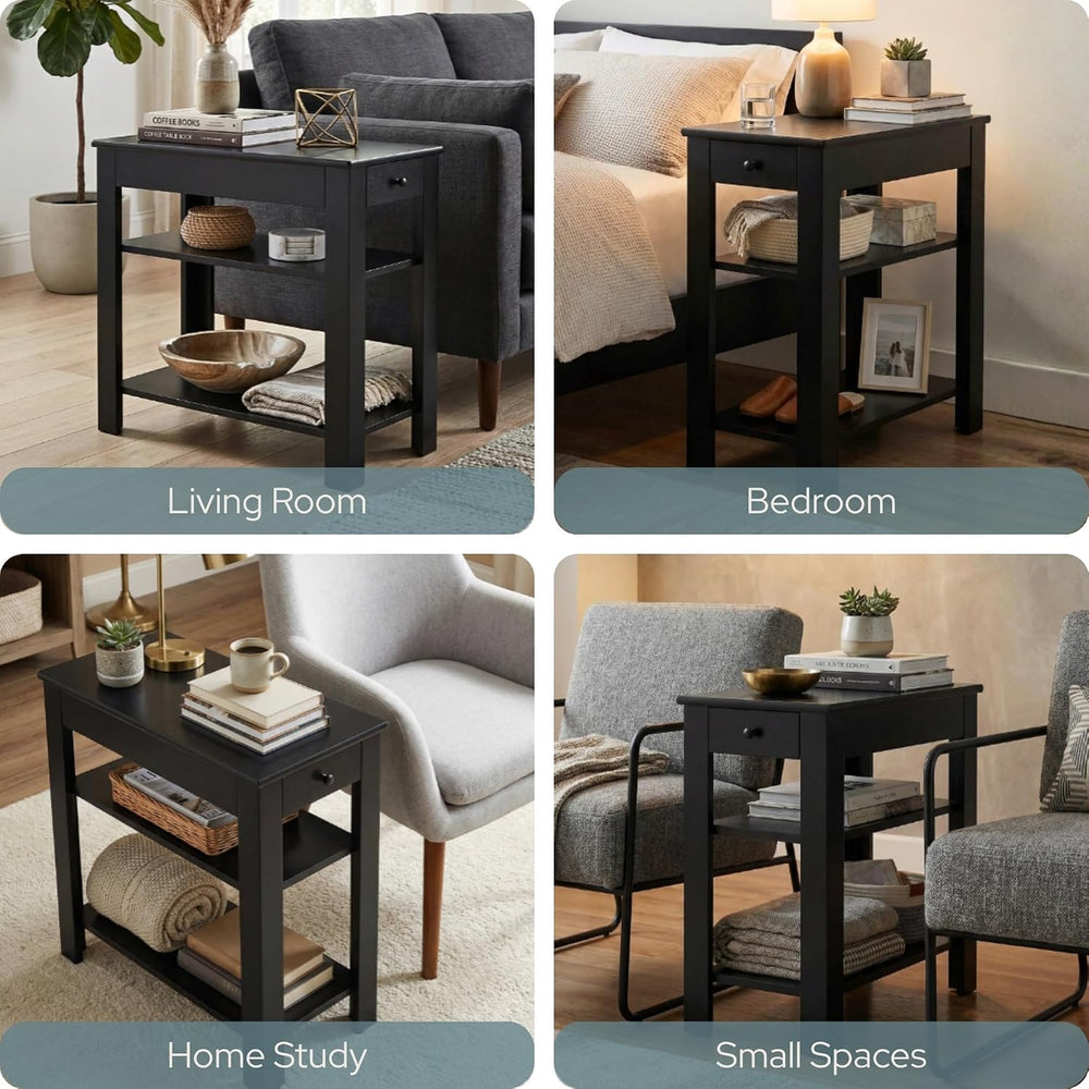 Convenience Concepts Designs2Go Baja Chairside End Table 23.75" - Transi...