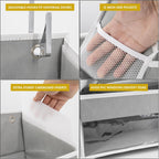 HOMELUX THEORY Over The Door Organizer Hanging - 50lbs Load 6 Large Front & 12 Side Pockets, 2 Pack Over The Door Shoe Organizer, Hanging Closet Organizer For Toys, Diaper, Purse, Sewing (Baby Pink)