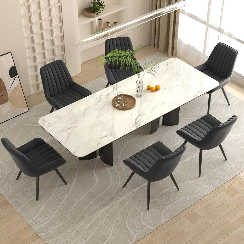 Nalupatio Modern Dining Chairs Set of 2, Comfortable Dining Room Chairs with ...