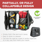 TRUNKCRATEPRO XL Premium SUV, Truck, Car Trunk Organizer With Expandable Compartments - Lightweight Foldable Cargo Organizer